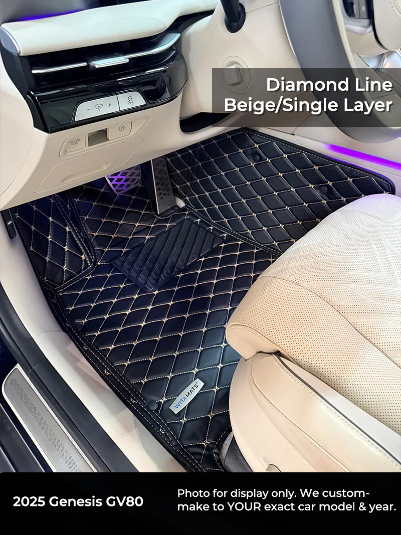 Witamats® Diamond Line Custom Car Mats Set - Image 2